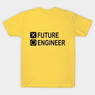 future engineer school student boy son funny gift T-Shirt